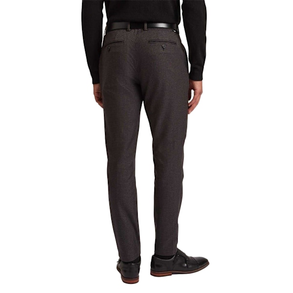 Ted Baker Herr Houndstooth Byxor L Grå Grey L
