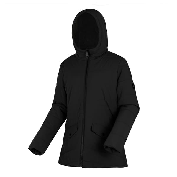 Regatta Agara Vadderad Jacka Dam 14 UK Svart Black 14 UK