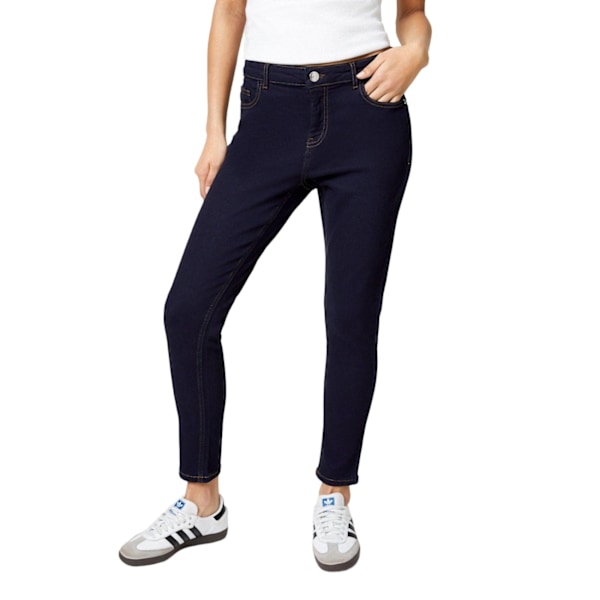 Dorothy Perkins Dam/Dam Stretch Petite Skinny Jeans 14 UK Indigo 14 UK R