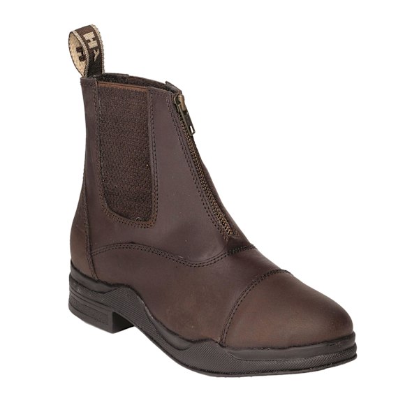 HyLAND Unisex Vuxen Läder Jodhpur Stövlar 3 UK Brun Brown 3 UK