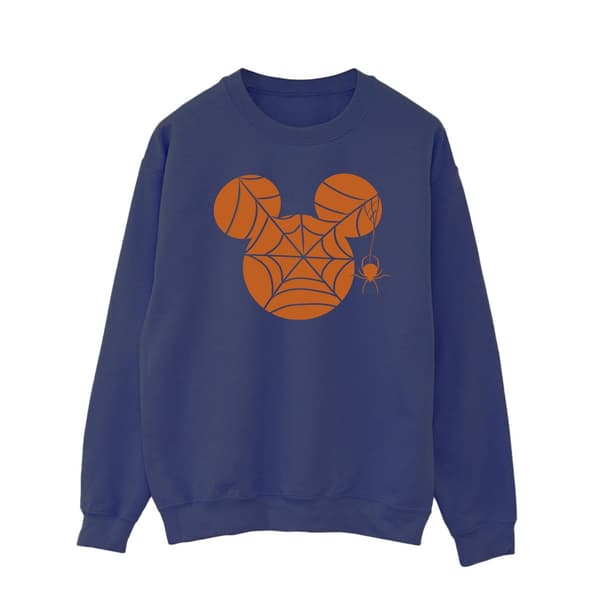 Mickey Mouse Herr Cobweb Sweatshirt 3XL Marinblå Navy Blue 3XL