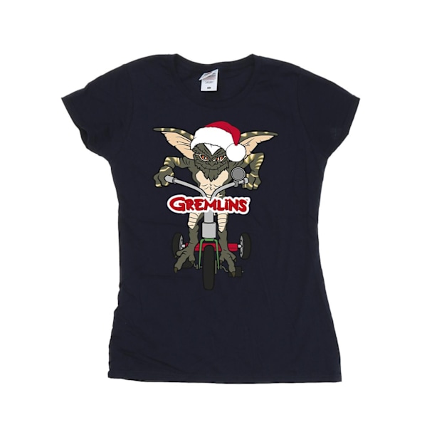 Gremlins Dam/Damcykel Logotyp Bomull T-shirt S Marinblå Navy Blue S