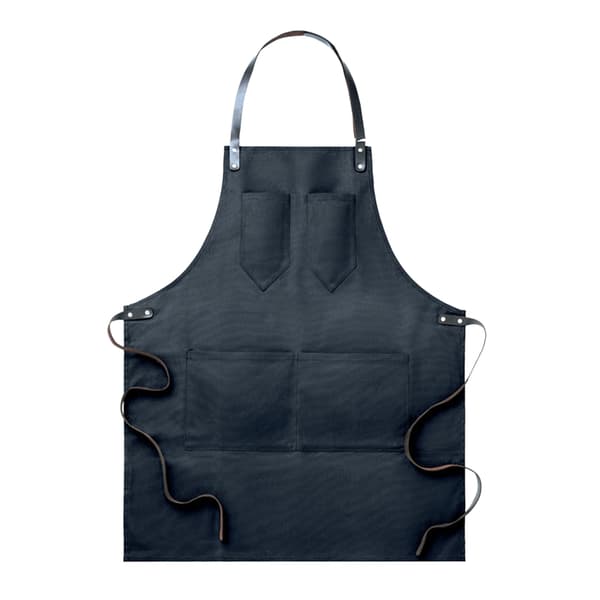 MidOcean Kockförkläde i Läder One Size Svart Black One Size
