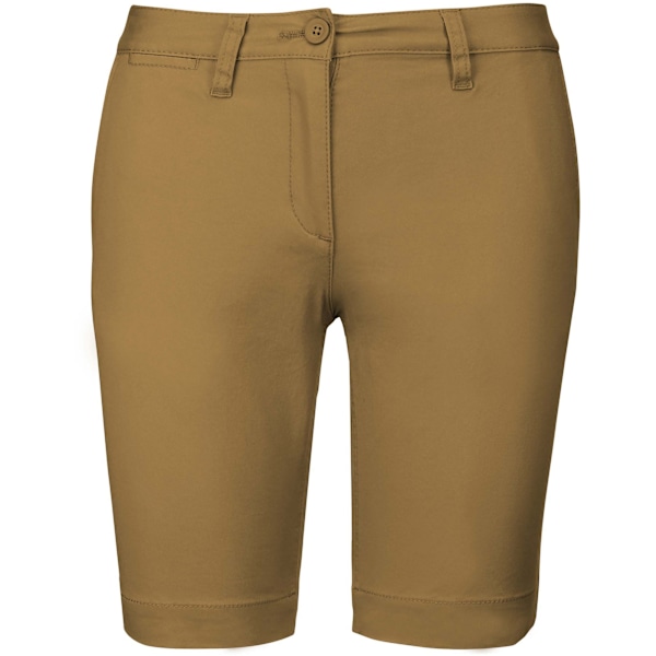 Kariban Dam/Dam Chino Bermuda Shorts 8 UK Kamel Camel 8 UK