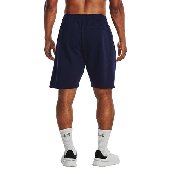 Under Armour Herr Rival Shorts i Bomullsblandning M Midnight Navy Midnight Navy M