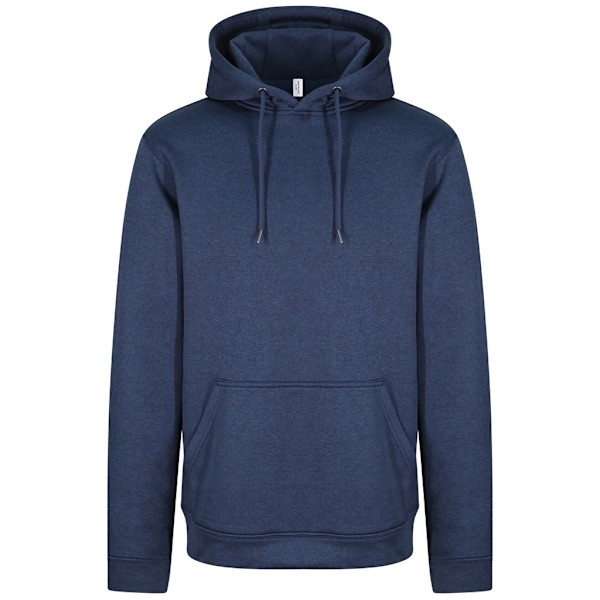 AWDis Unisex Polyester Sports Hoodie L Blå Melange Blue Melange L