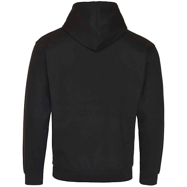 Awdis Unisex Vuxen Varsity Hoodie XL Jet Black/Heather Grey Jet Black/Heather Grey XL