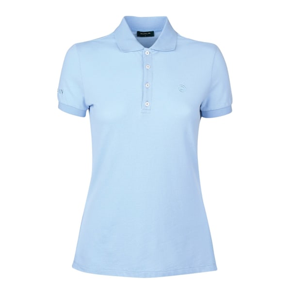 Dublin Dam/Damer Lily Capped Sleeved Polo Shirt XS Ice Blue Ice Blue XS