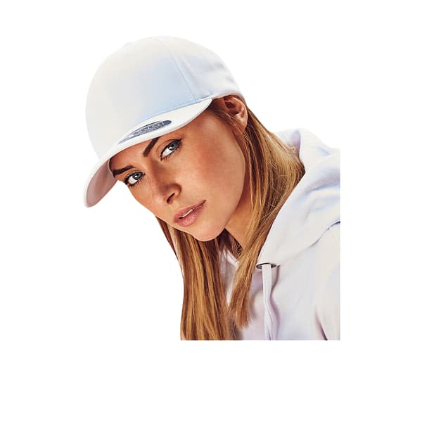 Flexfit Unisex Cool and Dry Mini Pique Cap One Size Vit White One Size