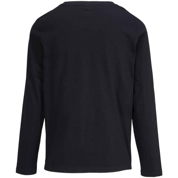 SOLS Dam/Kvinnor Monarch Långärmad T-shirt S Deep Black Deep Black S
