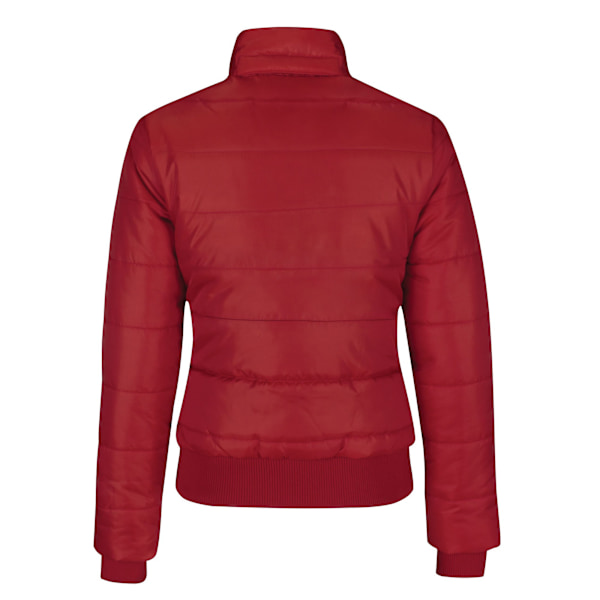 B&C Dam/Damer Superhood Bomberjacka XXL Röd Red XXL