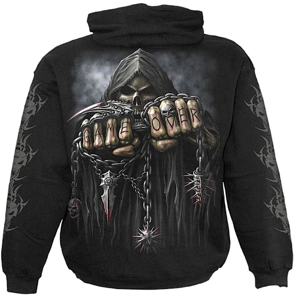 Spiral Direct Barn/Ungdom Game Over Dragsko Hoodie 13-14 Black 13-14 Years