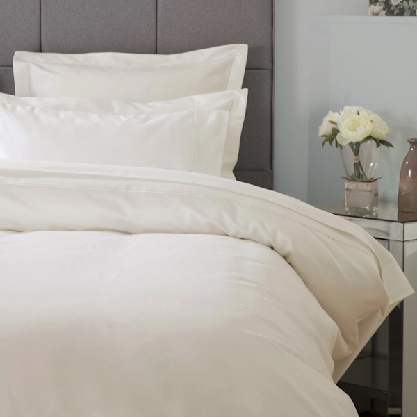 Belledorm Ultralux 1000 trådar percale påslakan dubbelsäng elfenben Ivory Double