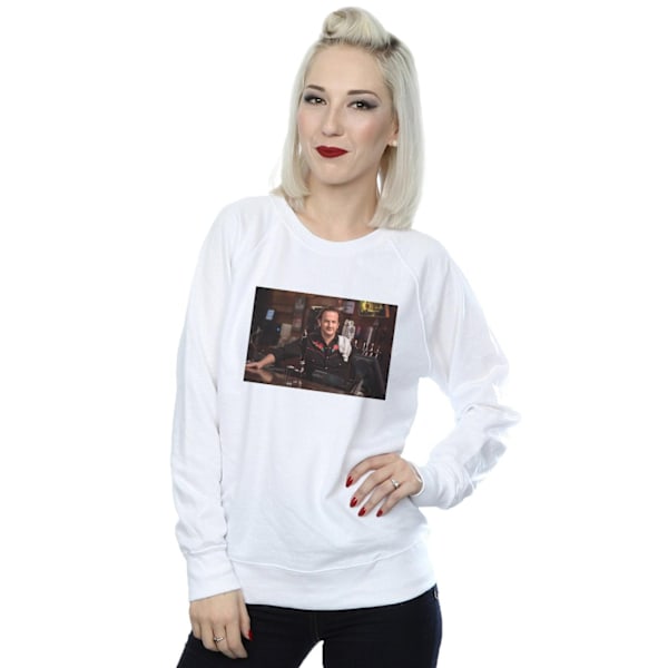 Supernatural Dam/Kvinnor Gabriel's Bar Sweatshirt S Vit White S