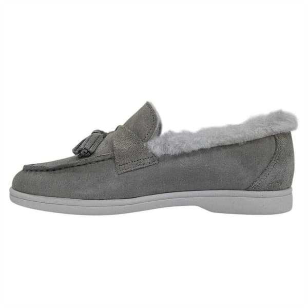 Firetrap Dam Loro Mocka Platta Båtskor 7 UK Ljusgrå Light Grey 7 UK