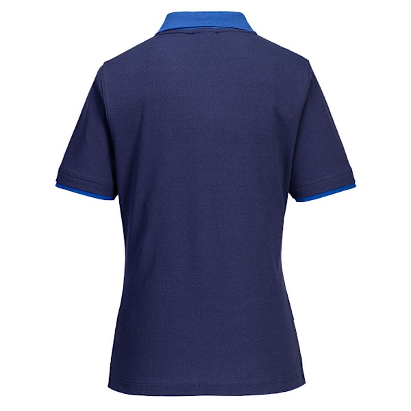 Portwest Dam/Dam PW2 Poloshirt XL Marinblå/Kunglig Blå Navy/Royal Blue XL