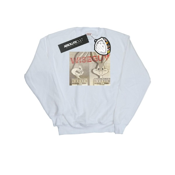Looney Tunes Wise Guy Sweatshirt för män 4XL Vit White 4XL