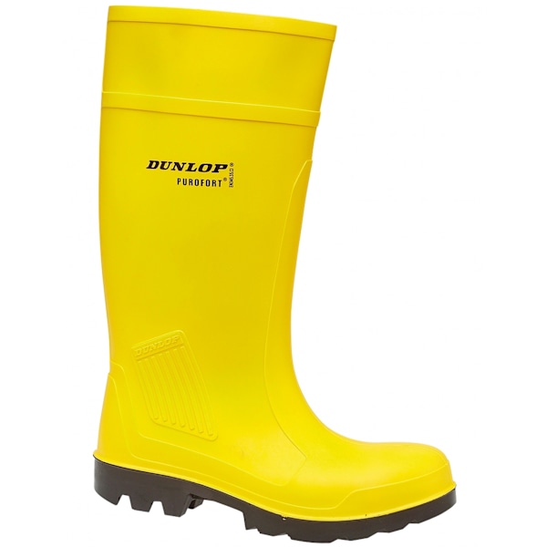 Dunlop C462241 Purofort Full Safety Standard / Herrstövlar / Säkerhetsstövlar Yellow 7 UK