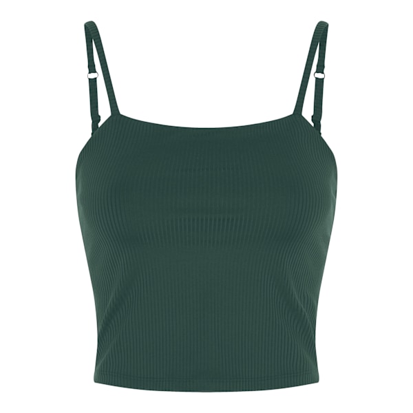 Girlfriend Collective Ribbad Camisole för Kvinnor/Dam Storlek XL Mossgrön Moss XL