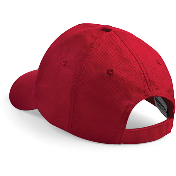 Beechfield Unisex Original 5-Panel Baseballkeps i enfärgad design, One Size Classic Red One Size