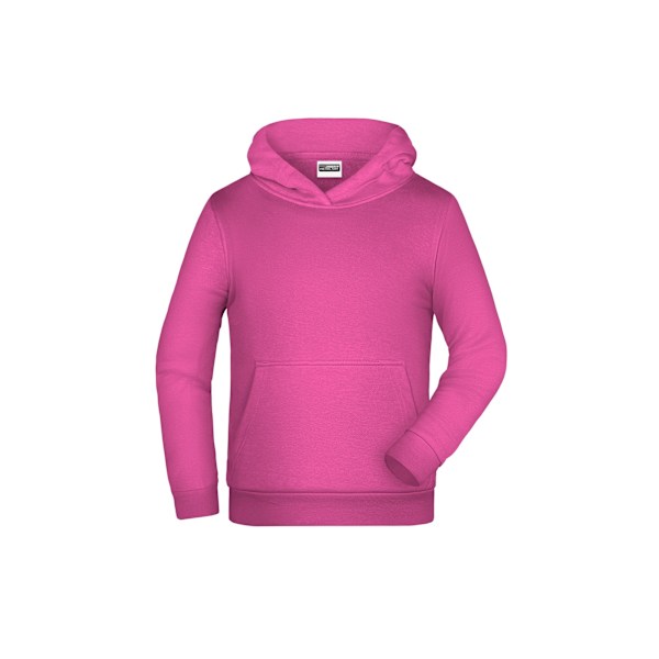 James And Nicholson Barn/Barn Basic Hoodie M Rosa Pink M