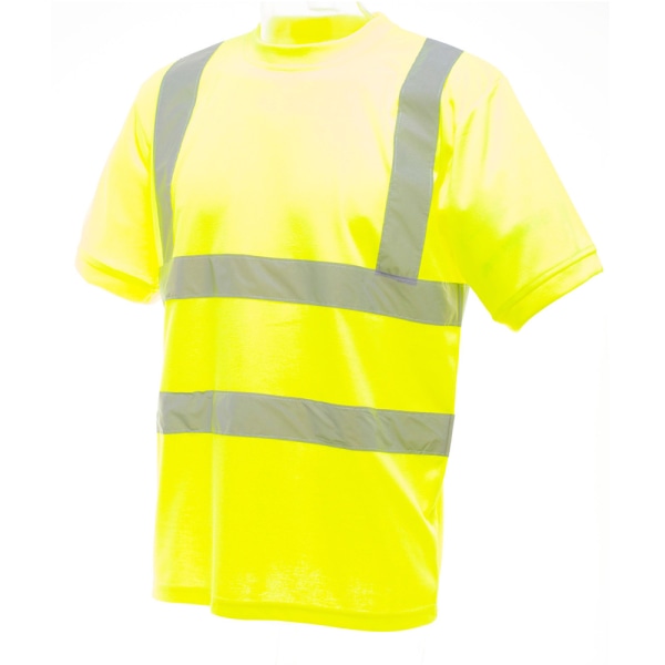Yoko Hi-Vis kortärmad T-shirt dam/dam XL Hi-Vis Gul Hi-Vis Yellow XL