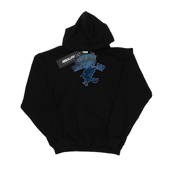 Harry Potter Flickor Ravenclaw Sport Emblem Hoodie 7-8 År Svart Black 7-8 Years