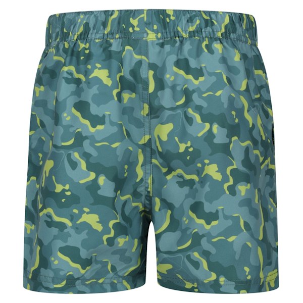 Regatta Boys Skander II Camo Badbyxor 11-12 År Sea Pine/G Sea Pine/Green Algae 11-12 Years