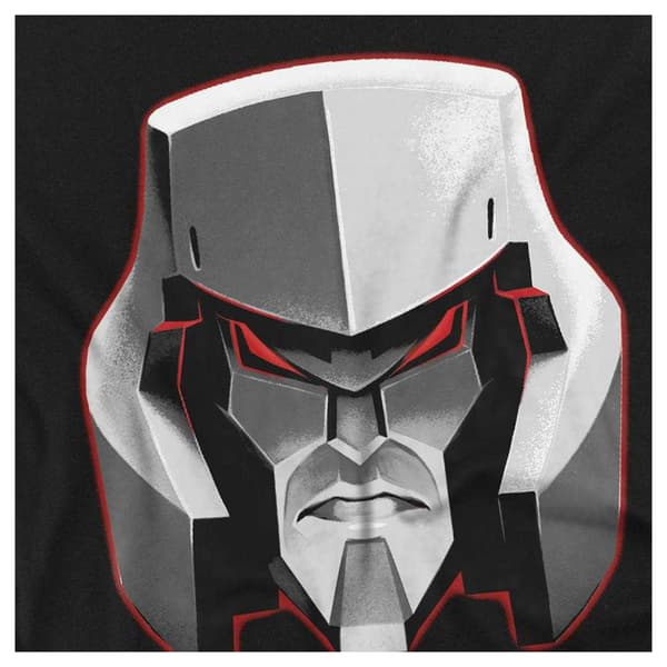 Transformers Unisex Vuxen Generations Megatron Ansikte Långärmad Black XXL