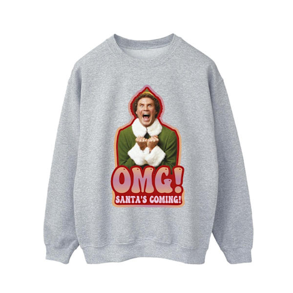 Elf Herr Santa´s Coming Sweatshirt M Sports Grey Sports Grey M