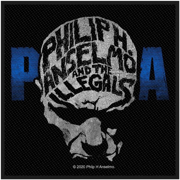 Philip H. Anselmo & The Illegals Face Patch One Size Svart/Grå Black/Grey/Blue One Size