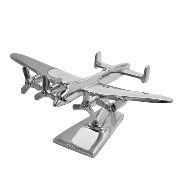 Militärarv 5 metallmodell - Lancaster Bomber One Size Silver Silver One Size