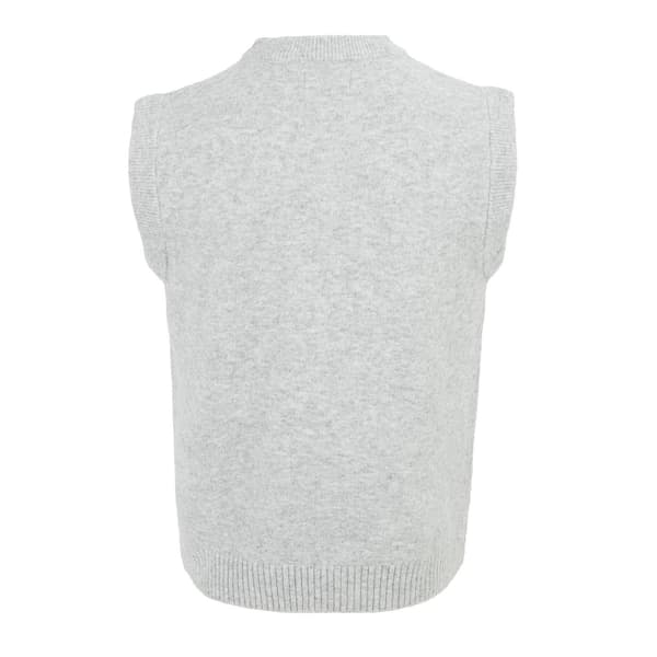 Firetrap Herr Crew Neck Ärmlös Tröja Västen S Ljusgrå Light Grey S