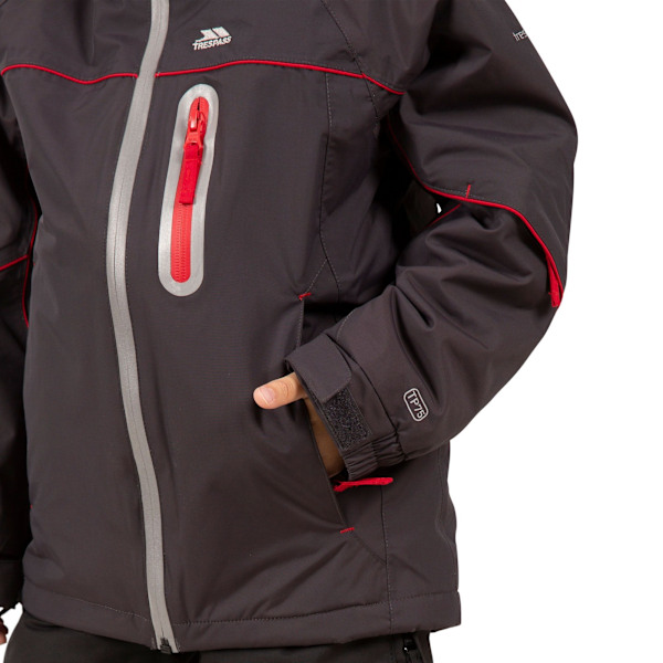 Trespass Boys Wilson TP75 Skidjacka 7-8 år Mörkgrå Dark Grey 7-8 Years