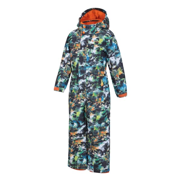 Mountain Warehouse Barn/Barn All In One Cloud Snödräkt 3-4 Dark Khaki 3-4 Years