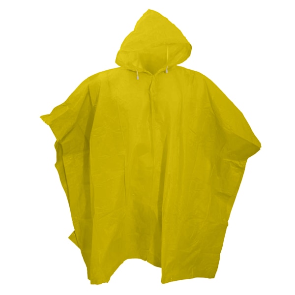 Splashmacs Unisex Lätt Regn Poncho ONE Gul Yellow ONE
