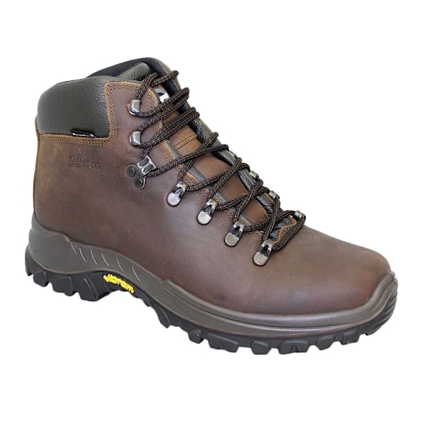 Grisport Herr Avenger Vaxat Läder Vandringskängor 10 UK Brun Brown 10 UK