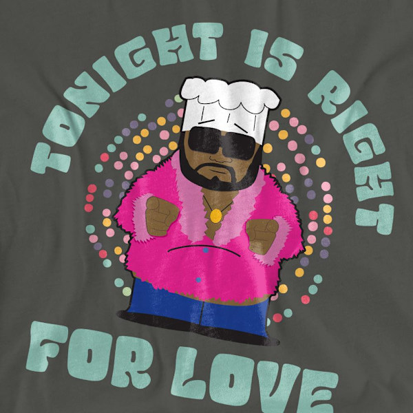 South Park Unisex Vuxen Tonight Is Right T-Shirt M Kolgrå Charcoal M