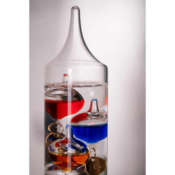 Galileotermometer - 28cm flerfärgad 5 glödlampor One Size Multi-colo Multi-coloured One Size