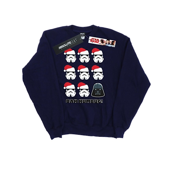 Star Wars Dam/Damer Jul Humbug Sweatshirt L Marinblå Navy Blue L