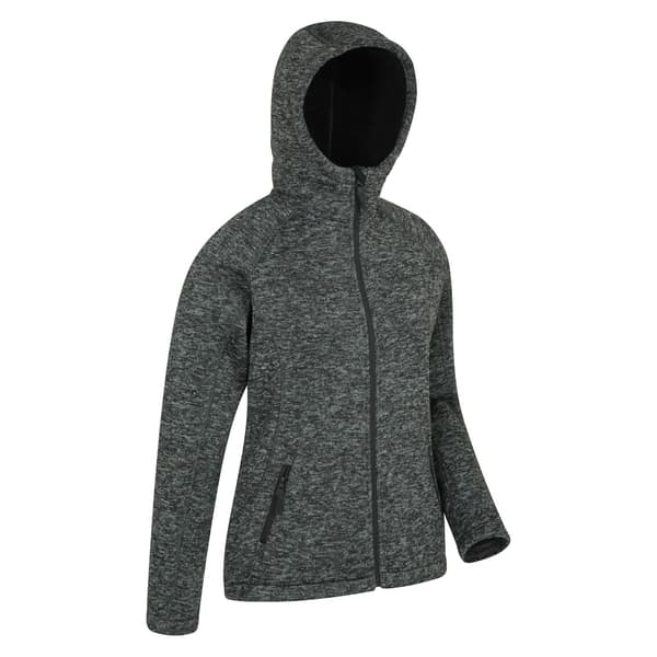 Mountain Warehouse Dam/Dam Nevis Heldragkedja med fuskpälsfoder Black 18 UK