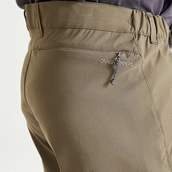 Craghoppers Mens Kiwi Pro Shorts 32S Pebble Brown Pebble Brown 32S