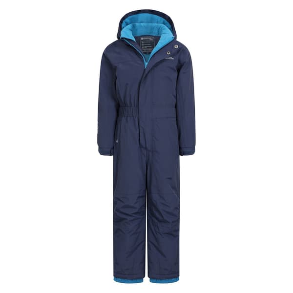 Mountain Warehouse Cloud Vattentät Overall för Barn Navy 3-4 Years