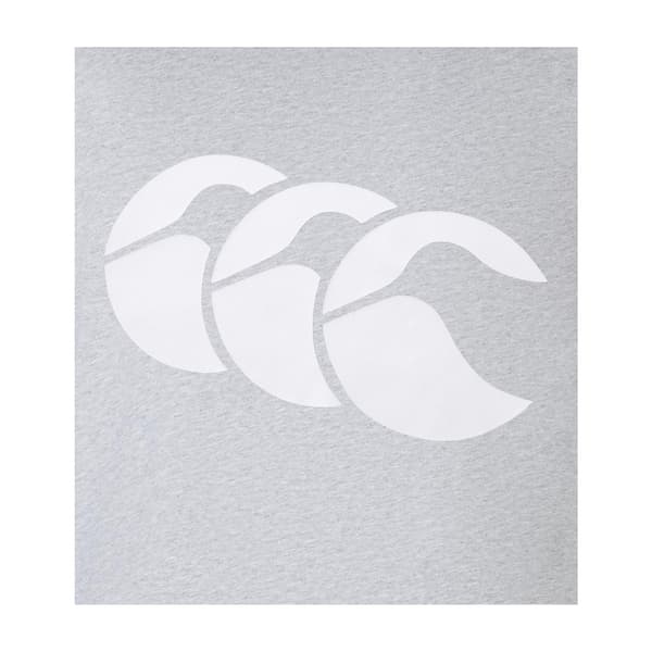 Canterbury Herr Logo T-Shirt M Grå/Vit Grey/White M