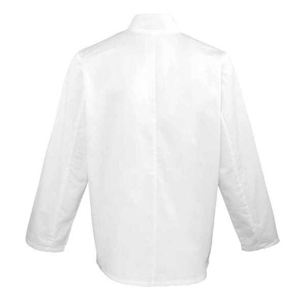 Premier Unisex Kockjacka 4XL Vit White 4XL