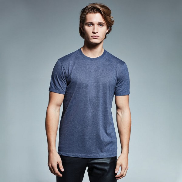 Anthem Kortärmad T-shirt för män 5XL Marin Marl Navy Marl 5XL