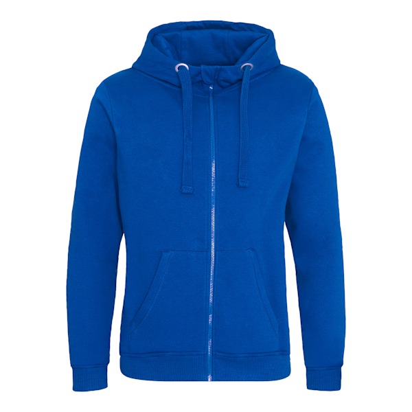 AWDis Just Hoods Mens Graduate Heavyweight Full Zip Hoodie 3XL Royal Blue 3XL