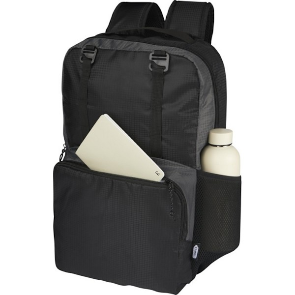 Trailhead Recycled Lightweight 14L Laptop Ryggsäck One Size Grå Grey/Solid Black One Size
