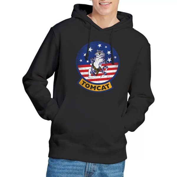Top Gun Herr Tomcat Logotyp Huvtröja S Svart Black S