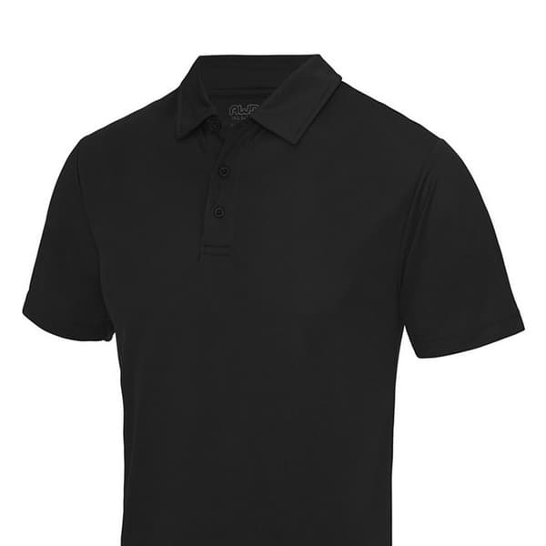 Just Cool Herr Cool Regular Pikétröja 3XL Jet Black Jet Black 3XL